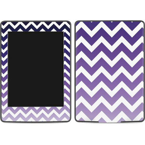 Chevron Purple Ombre Amazon Kindle Skin